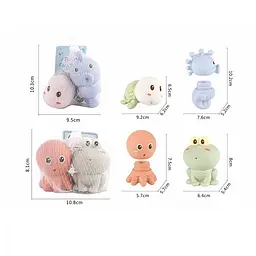 Іграшки для ванної "Восьминіг та жаба" Bath Toys