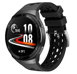 Силіконовий ремінець Primo Perfor Classiс для смарт годинника Huawei Watch GT 2e Black - мініатюра 4