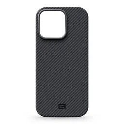 Чехол ArmorStandart BlackIcon Aramid Twill MagCase для Apple iPhone 16 Pro Max Black (ARM90152)