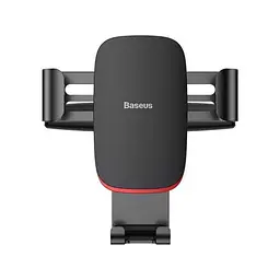 Автоутримувач для телефону Baseus Metal Age Gravity Car Moun black (SUYL-D) - мініатюра 5