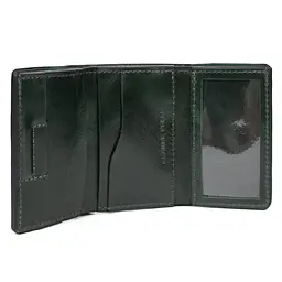 Жіночий невеликий шкіряний гаманець GRANDE PELLE 8х10х2 см acs0032198 - мініатюра 2