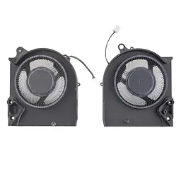 Вентилятори 12V CPU+GPU для Dell Alienware M15 R7, (FP2U DFSCK22D058839, FP2T DFSCM227163929) - мініатюра 2