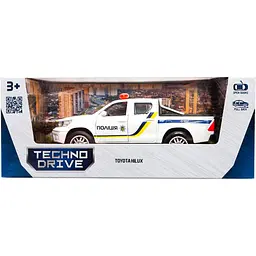 Автомодель TechnoDrive Toyota Hilux Поліція (KM250426) - мініатюра 11