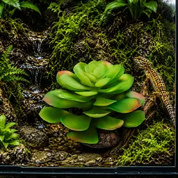 Штучна рослина Hobby Terra Succulent 4 17 см (37733) для тераріуму, акватераріуму та палюдаріуму - мініатюра 3