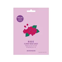 Тканинна маска з екстрактом квітів троянди Baroness Rose flower mask sheet