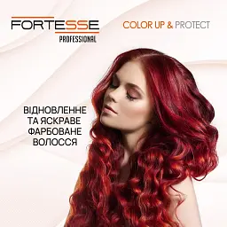 Шампунь Fortesse Professional Color Up & Protect Стійкість кольору для фарбованого волосся з дозатором1 л - мініатюра 7