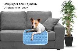Багаторазова пелюшка для собак AquaStop арт.12 90х90 см - мініатюра 7