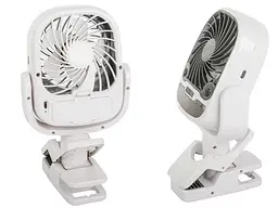 Настільний вентилятор, зволожувач повітря з роз'ємом, USB RGB 2в1 - мініатюра 3