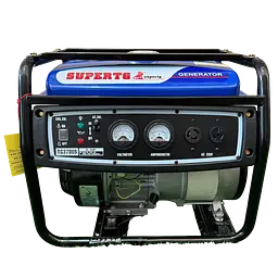 Генератор бензиновий SUPERTG TG3700C (2.7 КВТ) ручний стартер