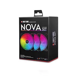 Вентилятор для корпусу 120mm*3 Chieftec Nova NF-3012-RGB fan set - мініатюра 8