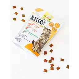 Вітамінне ласощі GimCat Nutri Pockets для котів, мультивітамінний мікс, 150 г - мініатюра 2