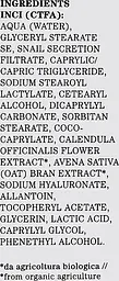 Крем для обличчя Bioearth Loom Snail Secretion Light Face Cream з екстрактом слизу равлика 50 мл - мініатюра 4