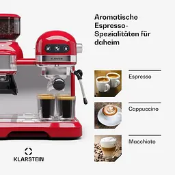 Кавоварка Klarstein Bella Café (10045456) - мініатюра 7