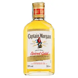 Алкогольний напій Captain Morgan Spiced Gold 35% 0.2 л