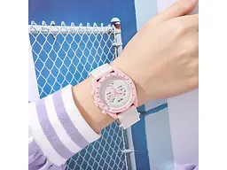 Жіночий наручний годинник 1982PK Pink Skmei acs0030438 - мініатюра 4