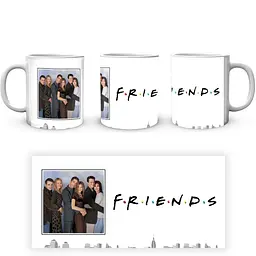 Кухоль GeekLand Friends Друзі FR 002.18 330 мл білий - мініатюра 4