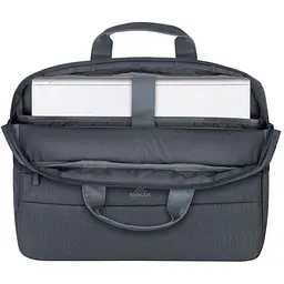 Сумка для ноутбуку RIVACASE 7532 15.6" Dark Grey (7532 (Dark Grey)) - мініатюра 3