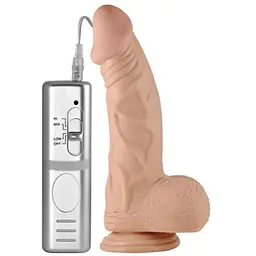 Вібратор Lovetoy Real Extreme 9" 23 см тілесний