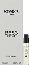 Оригінал Мініатюра Marc-Antoine Barrois B683 Extrait 2.5 мл Екстракт - мініатюра 1