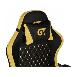 Крісло ігрове GT Racer X-2339 Black/Yellow (X-2339 Fabric Black/Yellow) - мініатюра 2