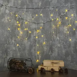 Гірлянда ColorWay Бахрома 3 м x 0.6 м 100 Led IP20 кольорова USB (CW-GF-100L36UMC) - мініатюра 10