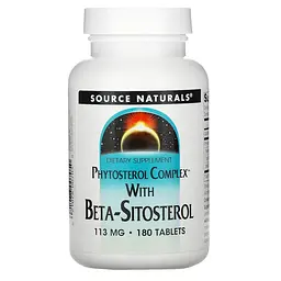 Комплекс фітостеролів Source Naturals Phytosterol Complex with Beta-Sitosterol, 180 таблеток
