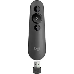 Презентер Logitech R500s Laser Pointer Presentation Remote Graphite (910-005843) - мініатюра 2