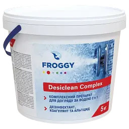 Хлор-Тривалої дії 3в1 (таблетки 200г) Desiclean Complex 3в1 5кг