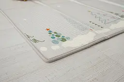 Дитячий килимок Poppet Зимова ніч та Птах миру двосторонній складний 200х150x1 см (PP024-150H) - мініатюра 12