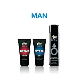 Крем для пеніса стимулювальний pjur MAN Xtend Cream 50 ml, з екстрактом гінкго та женьшеню - мініатюра 3