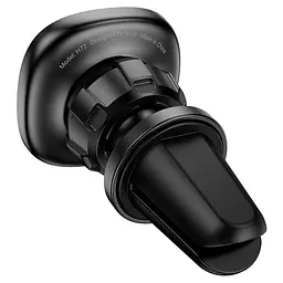 Холдер Hoco H72 Crown magnetic car holderair outlet Чорний - мініатюра 3