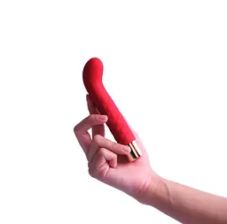 Вібратор B - Series Lyla G Spot 14.5 см (червоний) - мініатюра 4