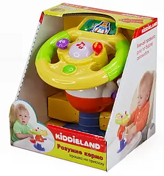 Іграшка на присосці Kiddieland Розумне кермо, укр. мова (058305) - мініатюра 8