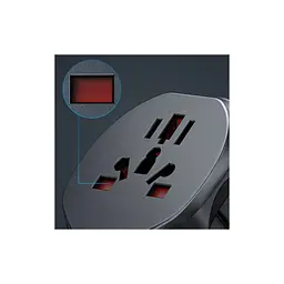 Перехідник EU to global universal adapter Essager (ECTZH-YCB01-Z) - мініатюра 7