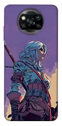 TPU чохол Demsky The witcher ciri для Xiaomi Poco X3 NFC / Poco X3 Pro