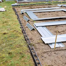 Бордюр садовий Bradas RIM-BORD 58х1000 мм, чорний (OBRB58) - мініатюра 5