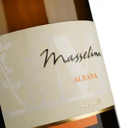 Вино Masselina Albana di Romagna Секко DOCG, біле, сухе, 13%, 0,75 л - мініатюра 3