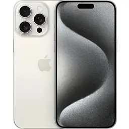 Смартфон APPLE iPhone 15 Pro Max 256Gb White Titanium Refurbished