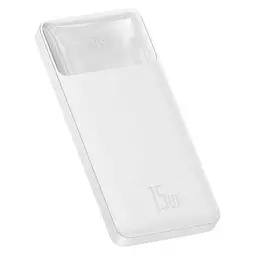 Портативна батарея Power bank Baseus Bipow Digital Display 10000mAh 15W PPDML-I02 (White) - мініатюра 2