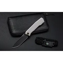 Ніж складаний туристичний Ruike P166-AК, (9.2 см) 14C28N / Aluminum сірий - мініатюра 9