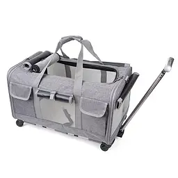 Сумка для перенесення Bestopet (Люпосанчик) Folding Pet Trolley Bag для котів і собак