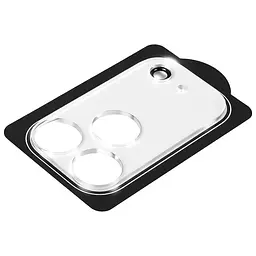 Захисне скло Epik на камеру Full Block тех.пак для Apple iPhone 17 Pro Max 6.9" Прозорий