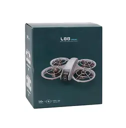 Квадрокоптер на р/к L 88, headless mode, підсвічування, Wi-fi камера, пульт, в коробці (6980233080540)