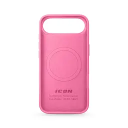 Силиконовый чехол с MagSafe для Apple iPhone 17 Air, ICON2 MagCase, розовый, противоударный, панель с мягкой подкладкой, защита всего корпуса, поддержка беспроводной зарядки, совместим с защитными стеклами и пленками, ArmorStandart (ARM87081) - мініатюра 2