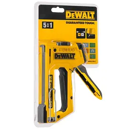 Степлер будівельний DeWALT "MULTI TACKER 5 в 1" скоби тип "A, G, H" 6-14мм, цвяхи "J" 12, 15 мм. (DWHT0-TR510) - мініатюра 4