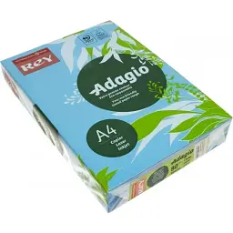 Папір кольоровий А4 80 г/м2 інтенсив Rey Adagio Deep Blue 51 темно-синій поштучно