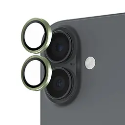 Протиударне захисне скло AR для камери Apple iPhone 17 green , захист лінз від подряпин та ударів, лінзи на камеру з рамкою, ArmorStandart (ARM86462)