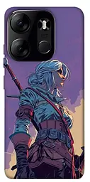 TPU чохол Demsky The witcher ciri для Tecno Spark Go 2023