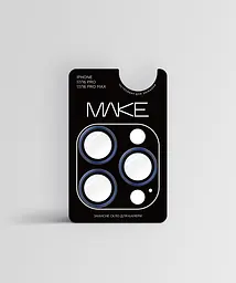 Захисне скло камери MAKE Apple iPhone 17 Pro/Pro Max Camera Glass Blue - мініатюра 2