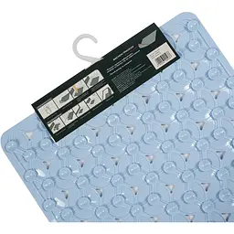 Килимок для ванної Eco Fabric Пелюстки 70х40 см блакитний (7040-003) - мініатюра 6
